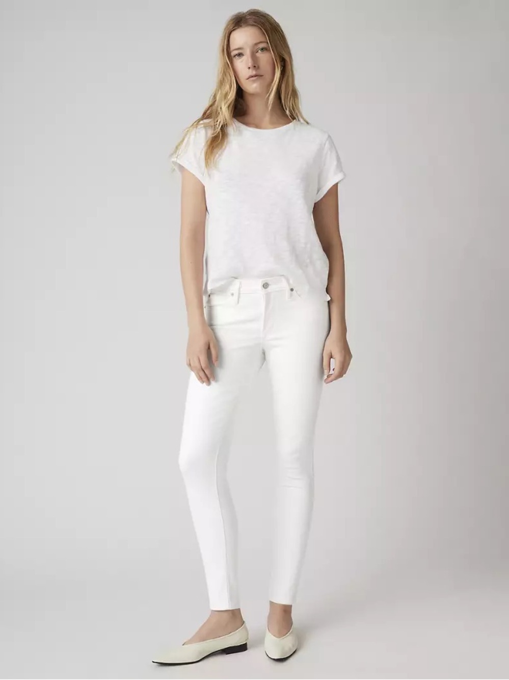 Levi's White Skinny Jeans — High-Rise Slim Fit - NEW without tags